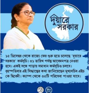 দুয়ারে সরকার ক্যাম্প