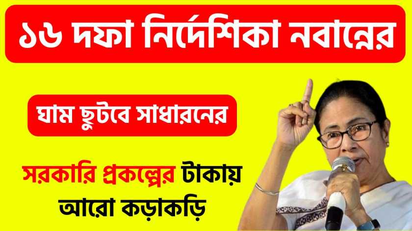 ১৬ দফা নির্দেশিকা